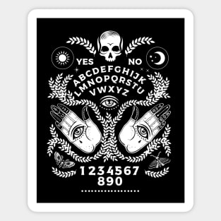 Ouija Board Dark Goth Gothic Witch Occult Wiccan Magnet